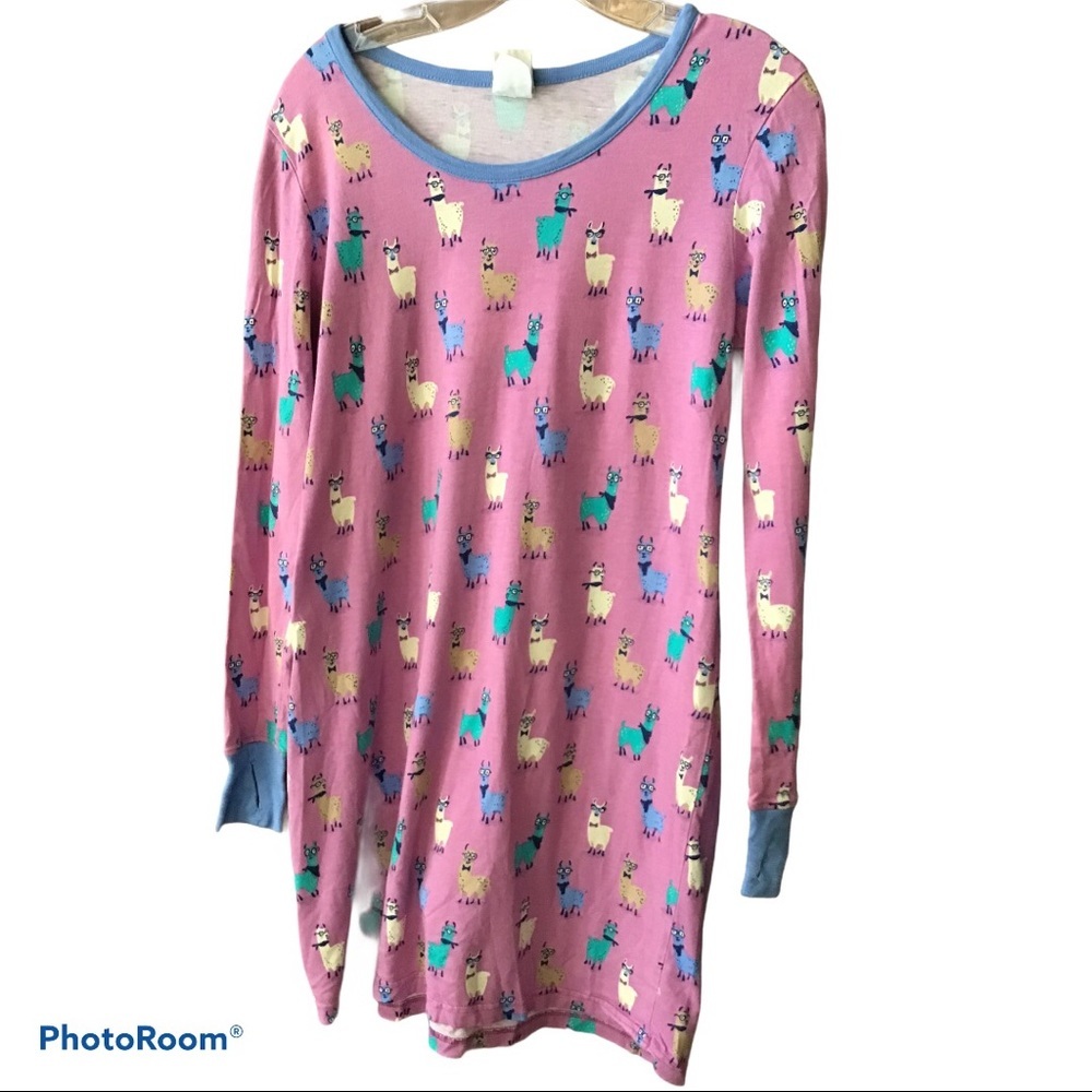 🌈3/25$Purple Llama Pajamas Sleep Shirt